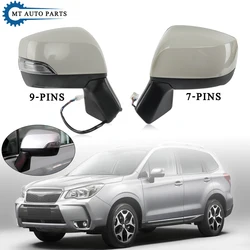 MTAP Car Side Rearview Mirror Assy For Subaru Forester 2013 2014 2015 2016 2017 7PINS Without Lamp 9PINS With Electric Folding