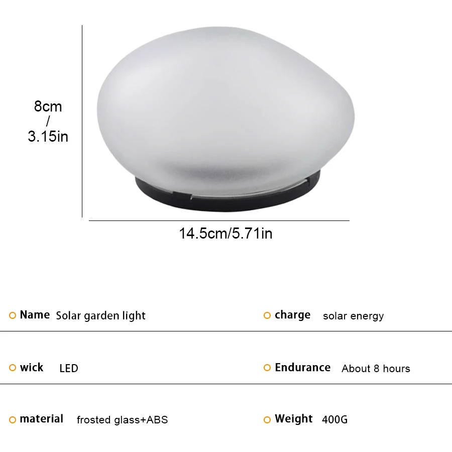 F2 Solar Stone Lights Outdoor  Waterproof Solar Powered Rock Light Outdoor Landscaping Spotlights Outdoor Solar Garden Lights
