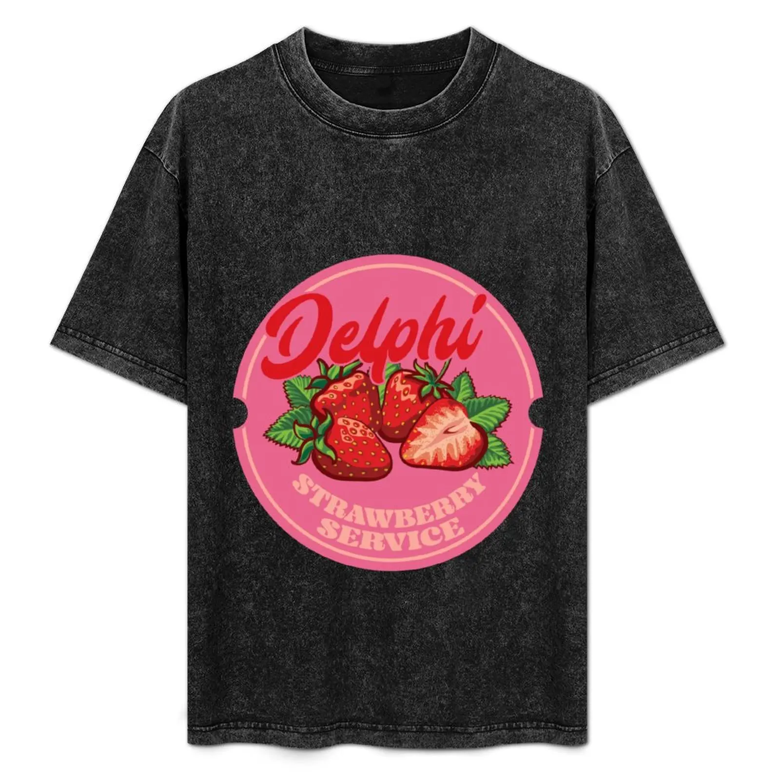 Percy Jackson - Delphi Strawberry Service T-Shirt plus size clothes cheap stuff plain white t shirts men