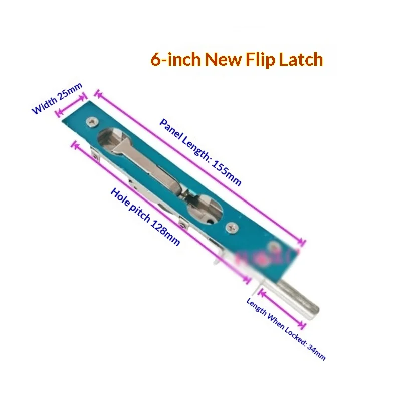 1PCS 6-inch Concealed Pin Extended Floor Plug New Flip Up Aluminum Alloy Framed Glass Door Universal Hardware Accessories