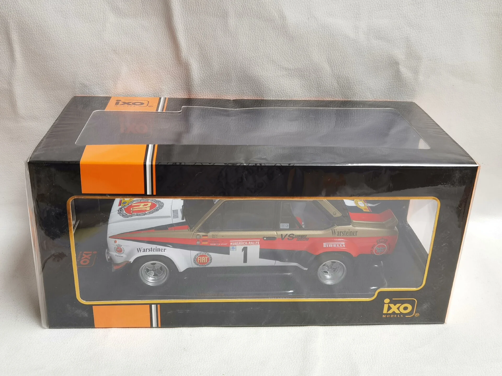 Diecast IXO 1/18 Scale 131 # 1 1980 Racing A1C7 Alloy Car Model