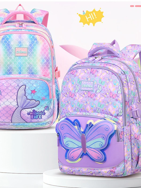 high-school-student-backpack-unisex-waterproof-zipper-closure-4-compartments-support-water-bottle-holder-campus-life-essential