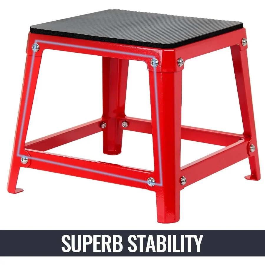 Plate-forme pliométrique 12 18 20 24 pouces, boîte de saut pour exercices de Fitness, étape pour l'entraînement d'exercice de saut stratiométrique à haute intensité en H