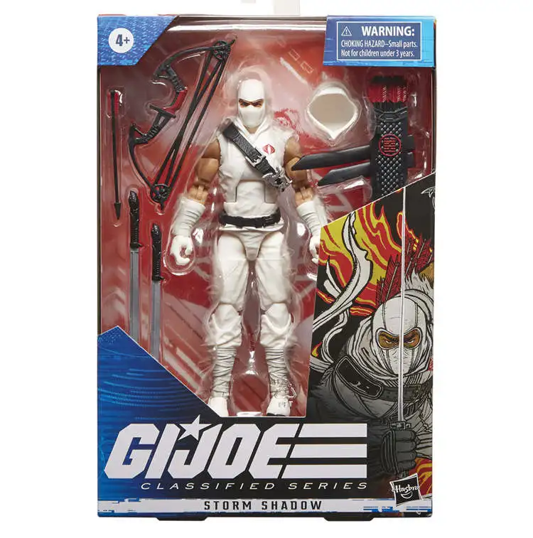 Genuine G.I.Joe GIJoe Storm Shaoow, Spirit Iron Knife Action Figure Model Toy 6in Soldier Collection Gift