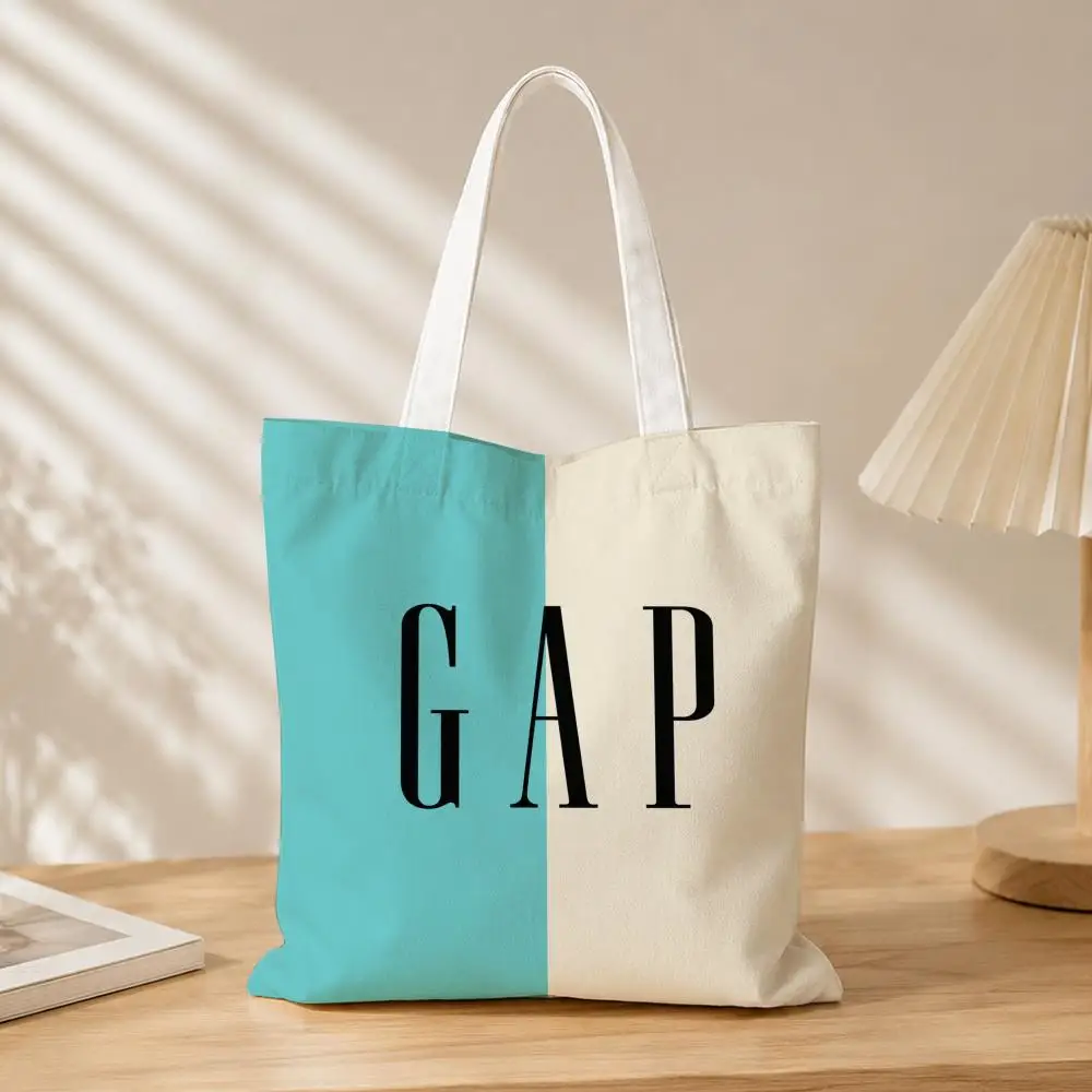 Modemarke G-GAP Aufbewahrungstaschen Canvas-Tasche, geeignet für Arbeit, Schule und tägliche Pendelfahrten, wiederverwendbare Einkaufstasche. – Detail 14
