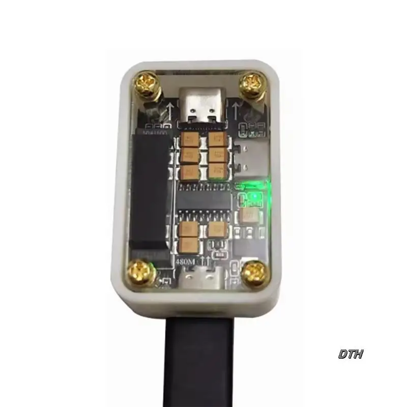 

Type-C Filter 480M Rate 1500V Voltage Isolation For Digital Broadcast Decoding Amplifier Sound Card Typec