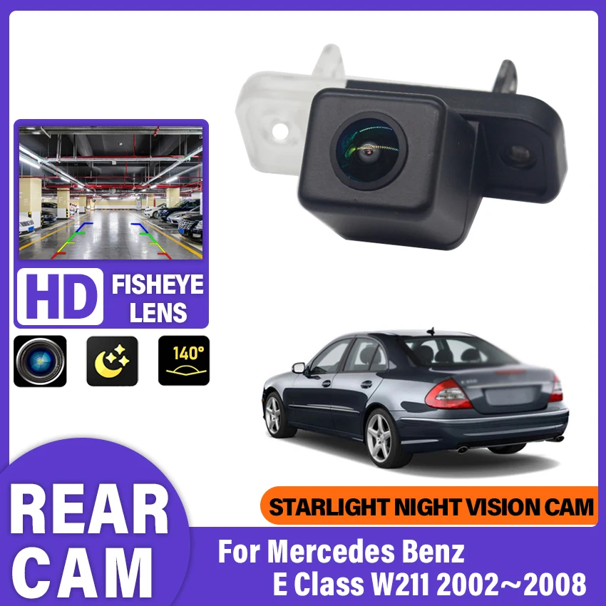 HD Rear View Camera For Mercedes Benz E Class W211 2002~2008 Night Vision Car Vehicle Reverse Parking Camera high quality RCA