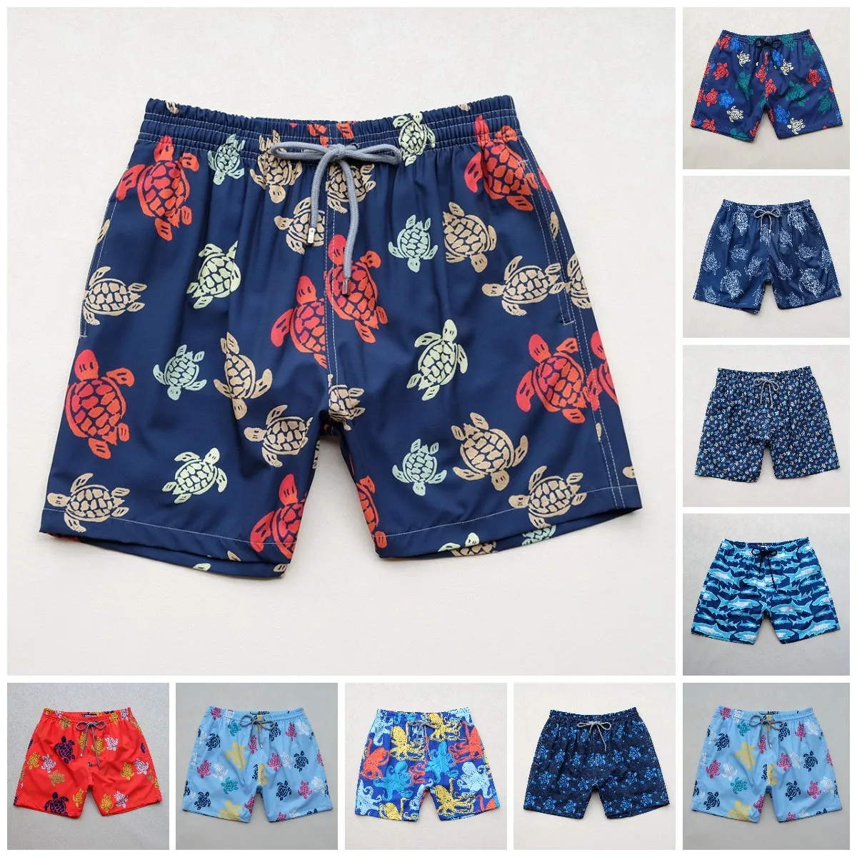 Fashionable And Sexy Brand Bunny Shorts Men Swimwear Waterproof Quick Drying Bermuda Mens Bathing Shorts Sexy Boardshorts