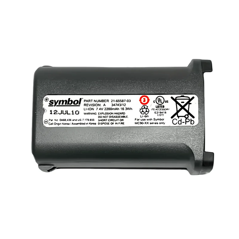 Authentic 21-65587-03 Battery Applicable SYMBOL MC9090 MC9190 MC92N0 MC9090-G MC9060-G