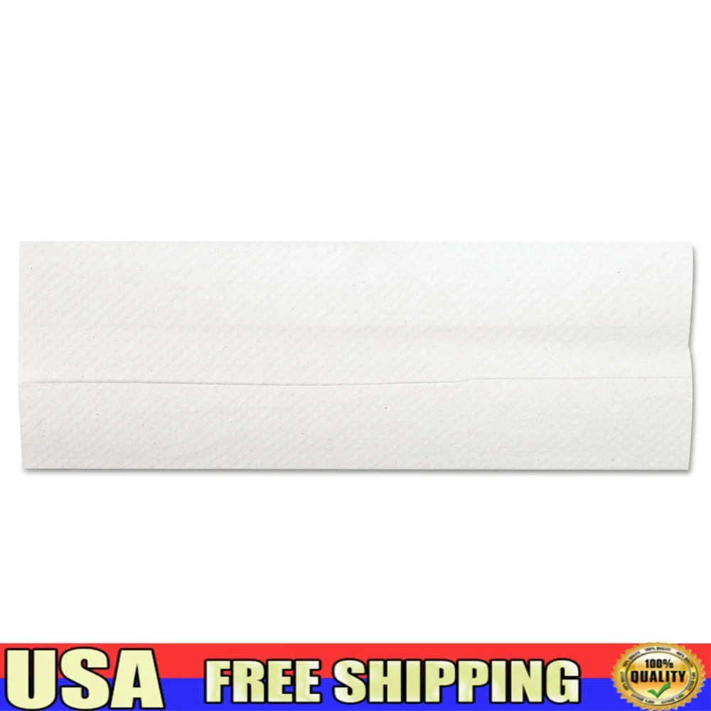 

C-Fold Paper Towels 198 Sheets 12 Packs Soft Texture Hand Face Washing Recycled Material Quality Value Towels
