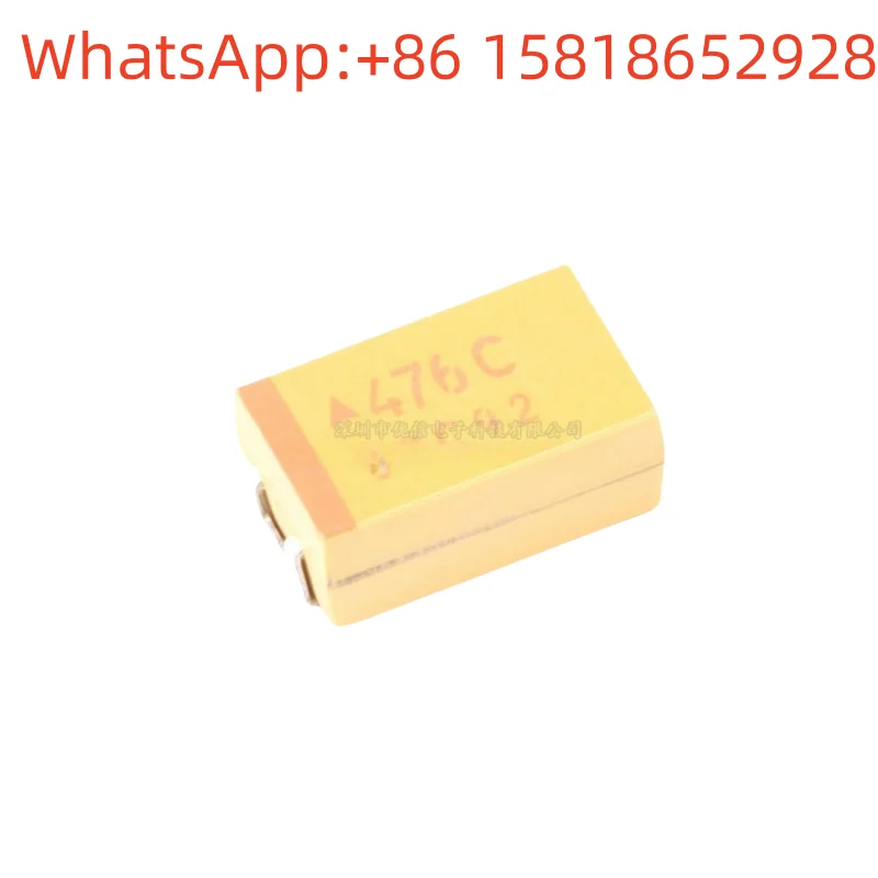 5 pieces TAJD476K016RNJ Original Genuine Surface Mount Tantalum Capacitor 7343D 16V 47UF ±10%