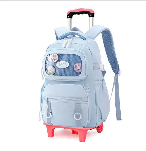 

school wheeled bag for girls kids School Rolling backpacks for girls School Trolley backpack wheeled bag for School Trolley bags