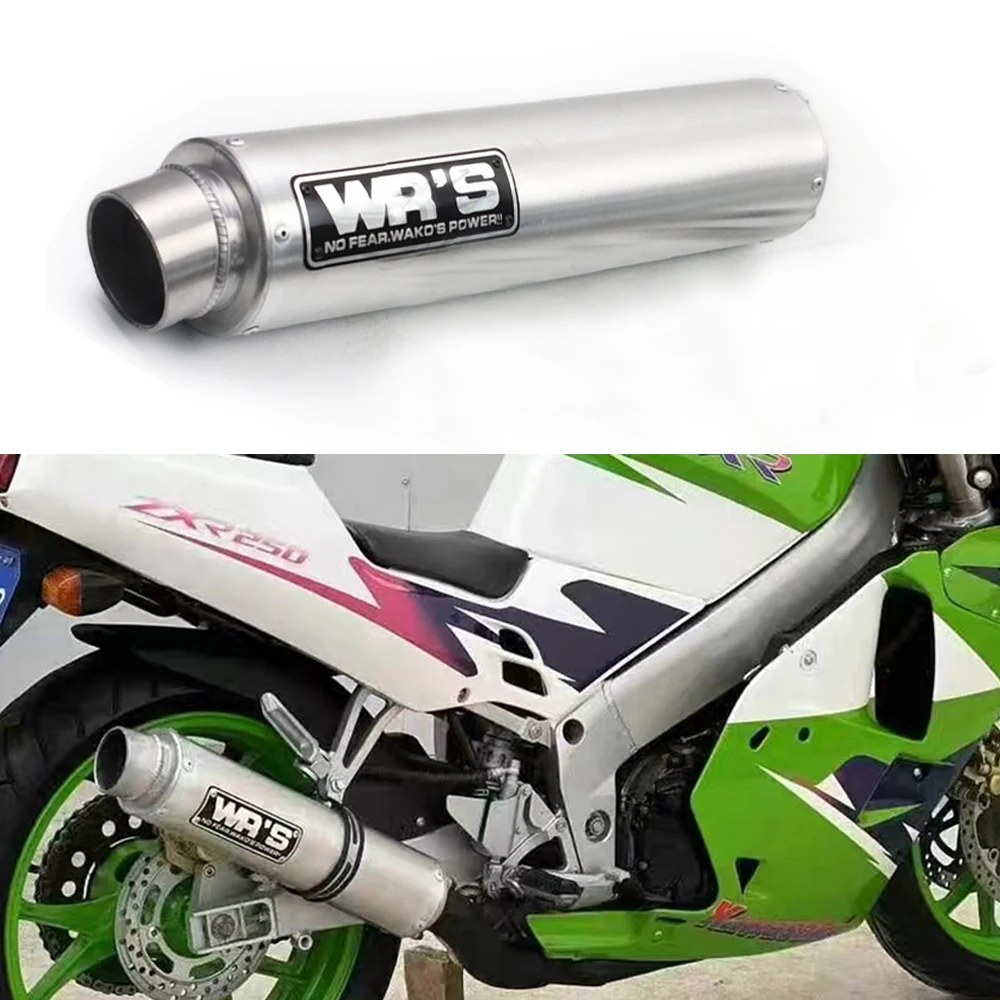 Motorcycle Exhaust Pipe Muffler Escape Moto For ZX10R CB400 CB500F CB500X CBR300 Z250 Z650GSXR ZX6R  ATV Bike view 6