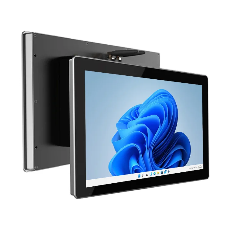 High Quality Pc For Self-service Kiosk Ip65 Industrial Machine 15 17 19 21.5 Inch Industrial Touch Screen Fanless Panel Pc