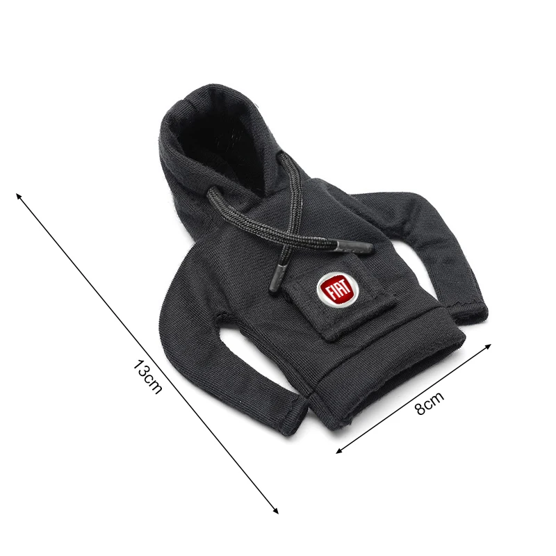 Universal Gear Shift Mini Hoodie Cover Shift Cover Gear Handle Decoration For Abbas FIAT Punto 500 Tipo Stilo Palio Bravo Doblo