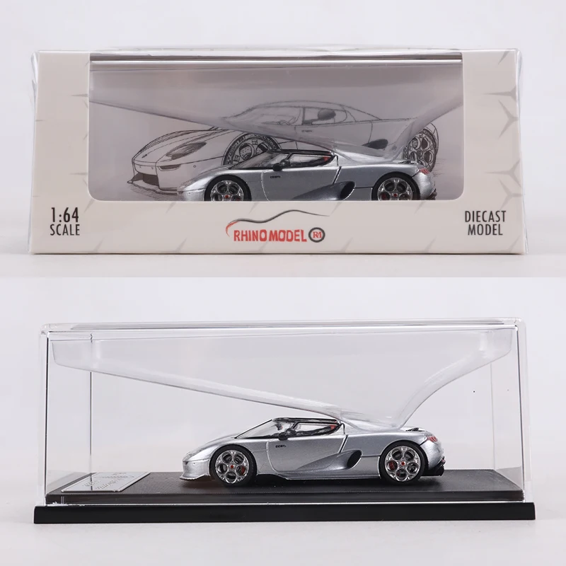 RM MODELO 1:64 CC850 Coche modelo de aleación La cubierta del techo y del motor se puede quitar