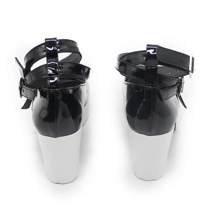 FC6Virtual มินาโตะ Aqua คอสเพลย์รองเท้ารองเท้า Hololive Akutan Aqua คอสเพลย์สําหรับ Hallowmas Party ผู้หญิงผู้ชายผู้ใหญ่ @ FC8!