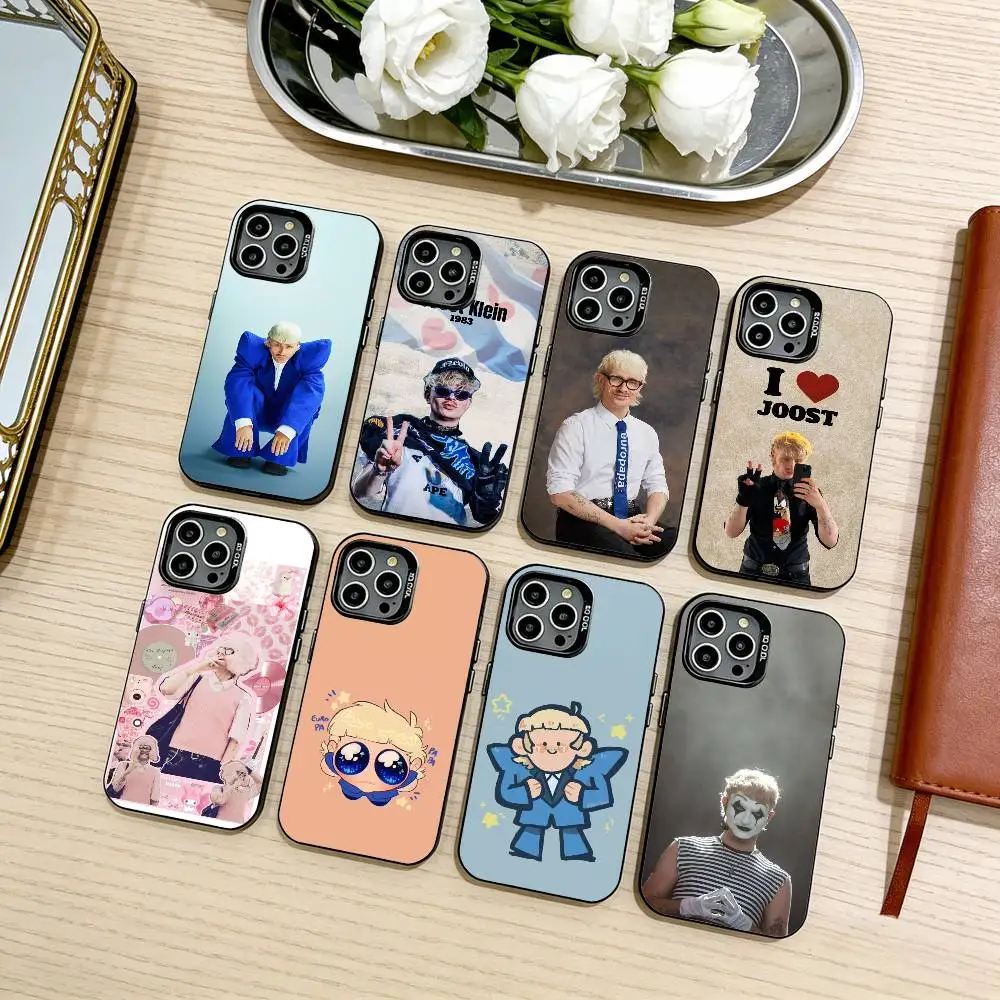 

Singer J-Joost K-Klein Phone Case For iPhone17,16,15,14,13,12,11 Plus,Pro Max Black Candy silver phone case