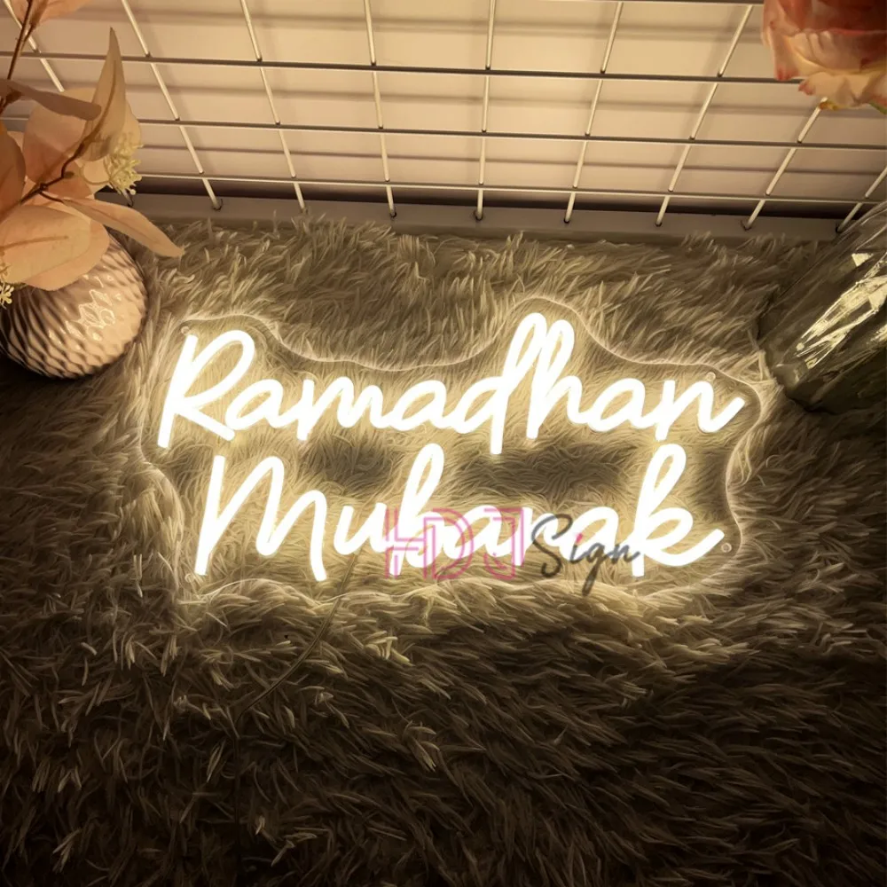 

Eid Mubarak Led Neon Sign Ramadan Mubarak Neon Light Signs Led Room Party Decor Bedroom Ramadan Decoration Neon Lights USB