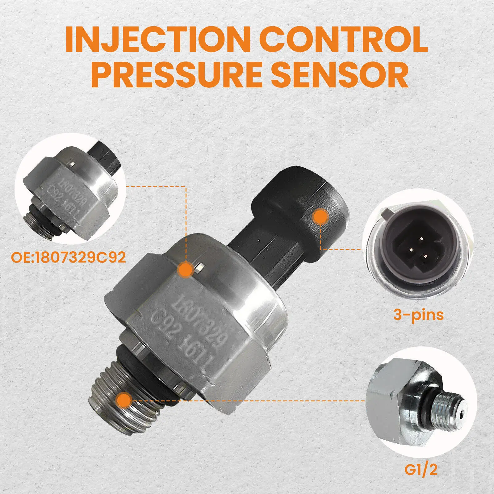 ICP e IPR per Ford International Regolatore e sensore pressione iniezione carburante 6.0L