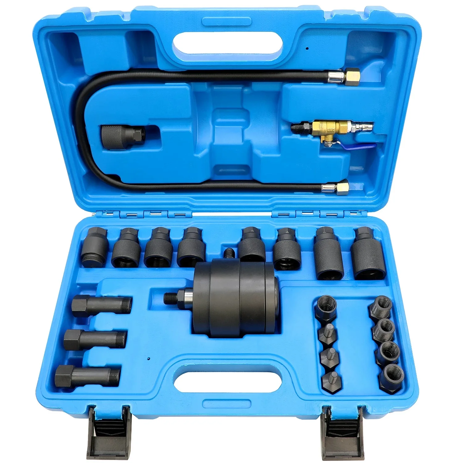 

23pc DIESEL INJECTOR PULLER Pneumatic injector extractor puller kit Professional