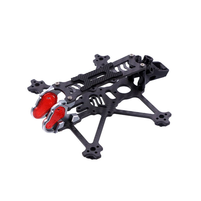 Zestaw ramki Fi-25 Toothpick do dronów FPV RC, kompatybilny z DJI O4, Nebula Vista, silniki 1204 1206, odbiornik ELRS, GPS, do śmigieł 65mm