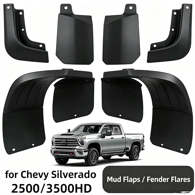 for Chevy Silverado 2500 3500HD Mud Flap Delete