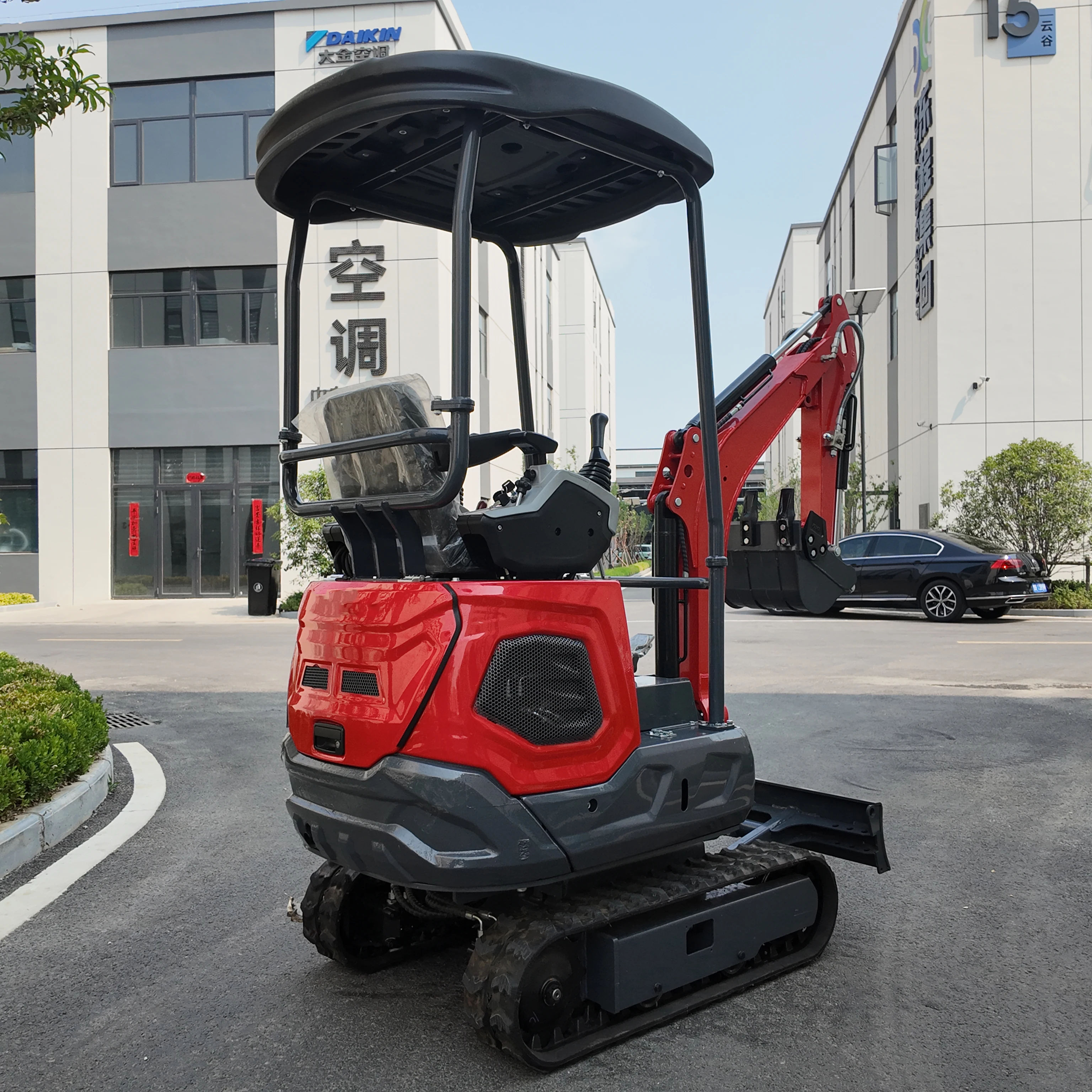 1.5 Ton 1.6 Ton Mini Excavator Customize Factory Price Mini Digger  Free shipping Kubota Engine  Excavator Crawler Excavator