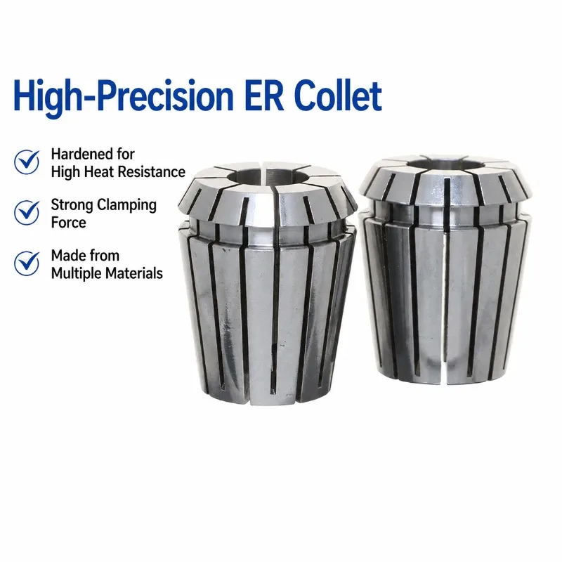 1/8‑5/8 Inch Spring Collet Elastic Chuck CNC Milling Lathe Engraving Machine Tool Holder Precise Clamping Attachment Durable