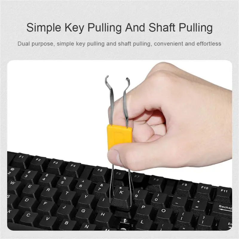 Multi-Purpose Mechanical Keyboard Key Cap Extractor Cover Keyboard Puller Universal Keycaps Remover Extractor Tool