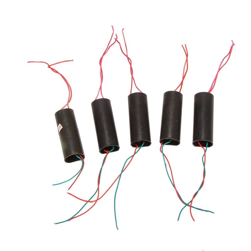 5ชิ้น DC 3V-6V ไปยัง400KV 400000V โมดูลเพิ่มกำลังไฟเครื่องกำเนิดไฟฟ้าแรงสูงหม้อแปลงแรงดันสูง