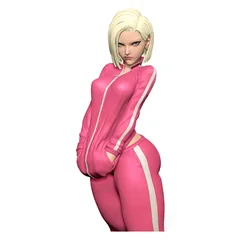 1/24 75mm Resin Model Kits Naughty Girl Figurine Unpainted No Color RW-1255