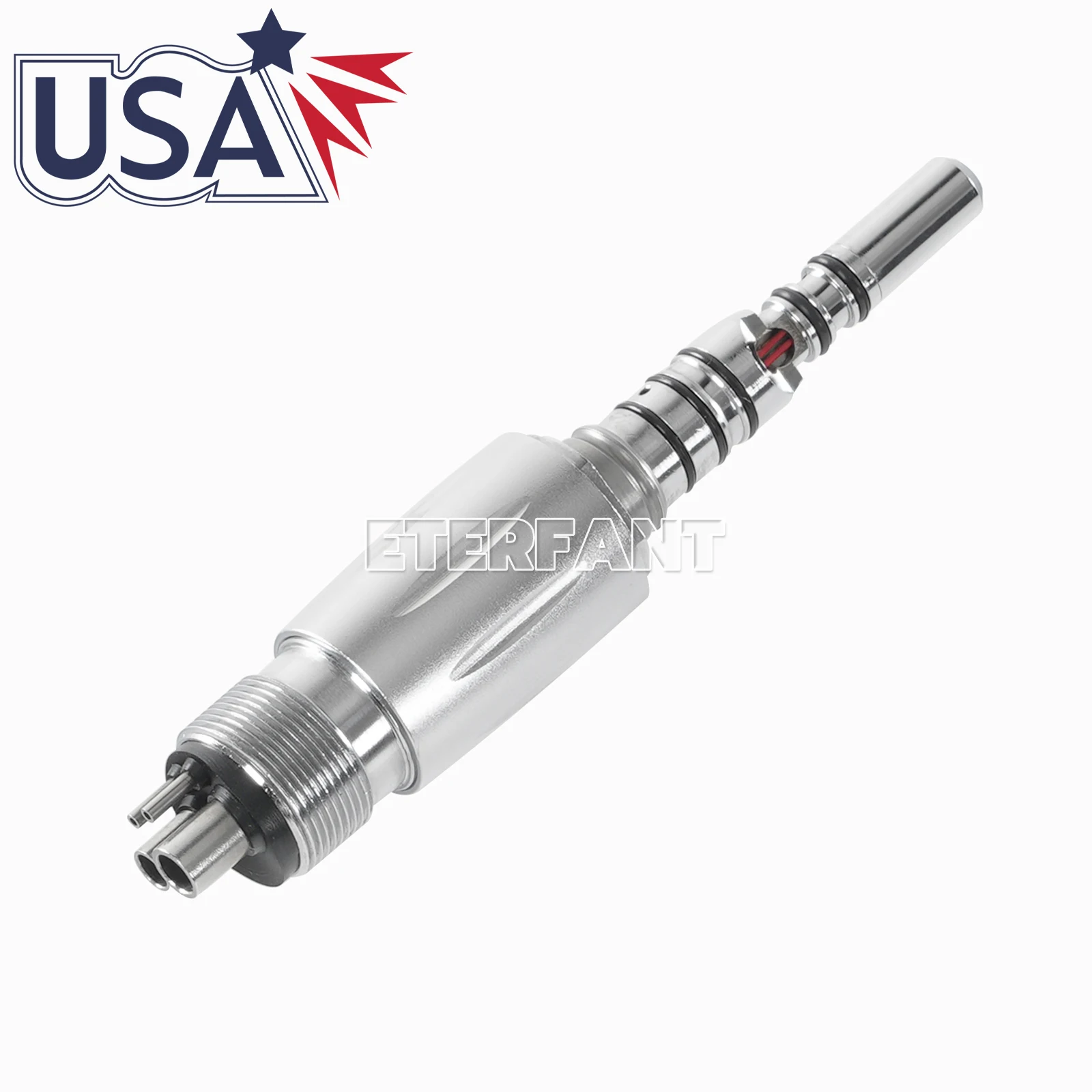 ETERFANT Dental LED light High Speed Handpiece for KaVo Turbine 4 Holes Coupler 360 Degree Swivel