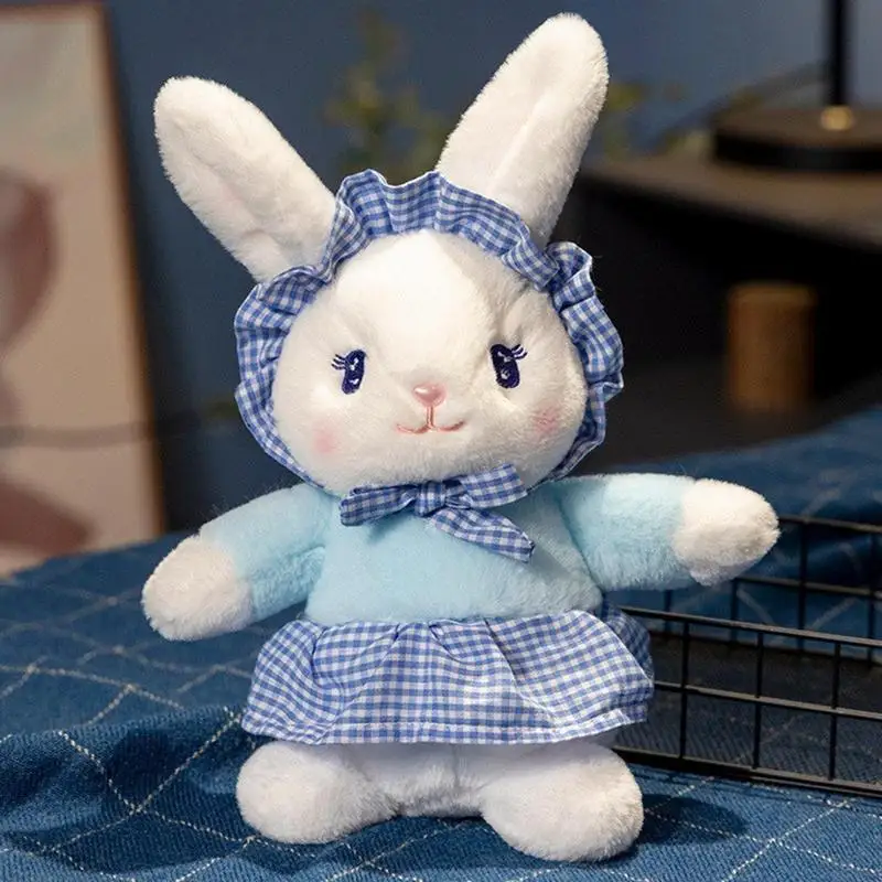 Plush Easter Bunny Cute Soft Easter Bunny Stuffed Toy Adorable Animal Doll Toy Stuffed Animal Plush Toy For Children\'s Room