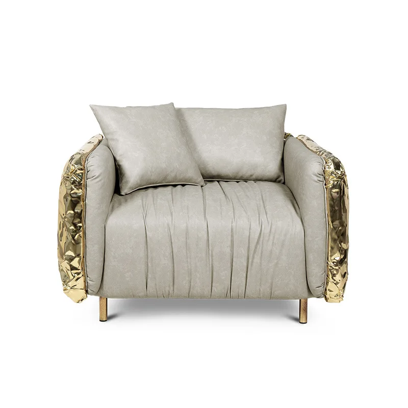 

Sofa Chair Brass Chair Mansion Armchair