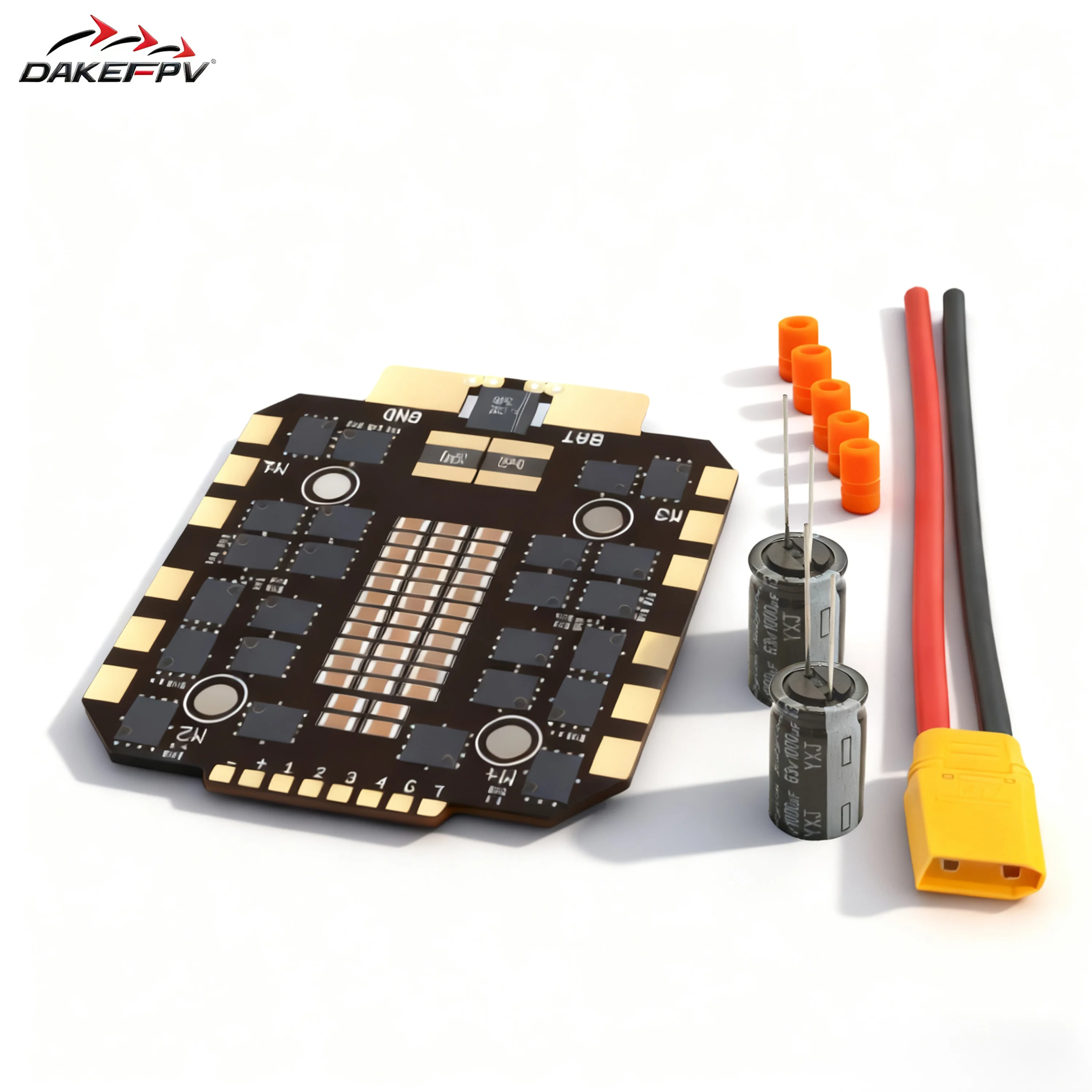 

DAKEFPV BLHEL_32 12S 100A 32bit ESC 30X30mm Ture BIG Current 12S 100A FPV ESC For 10inch 15inch 18inch FPV Racing Drone Frame