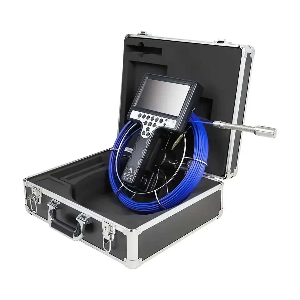 

2026 B1-C23 Portable Boiler Chimney Pipe Internal Inspection Machine Industrial 23mm Camera Head 720*576 7inch Display
