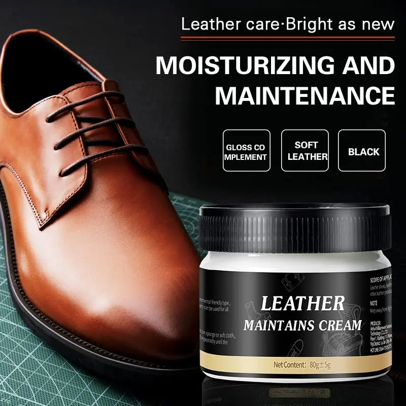 100ml Leather Care Agent for Leather Pant Bag Shoes Furniture Car Seats Polishing Nourishment Care Leather Maintenance Cream Oil