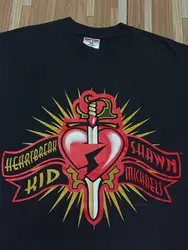 Vintage Shawn Michaels 1997 HBK Heart Break Kid  Wrestlng Rare T Shirt 90s XL