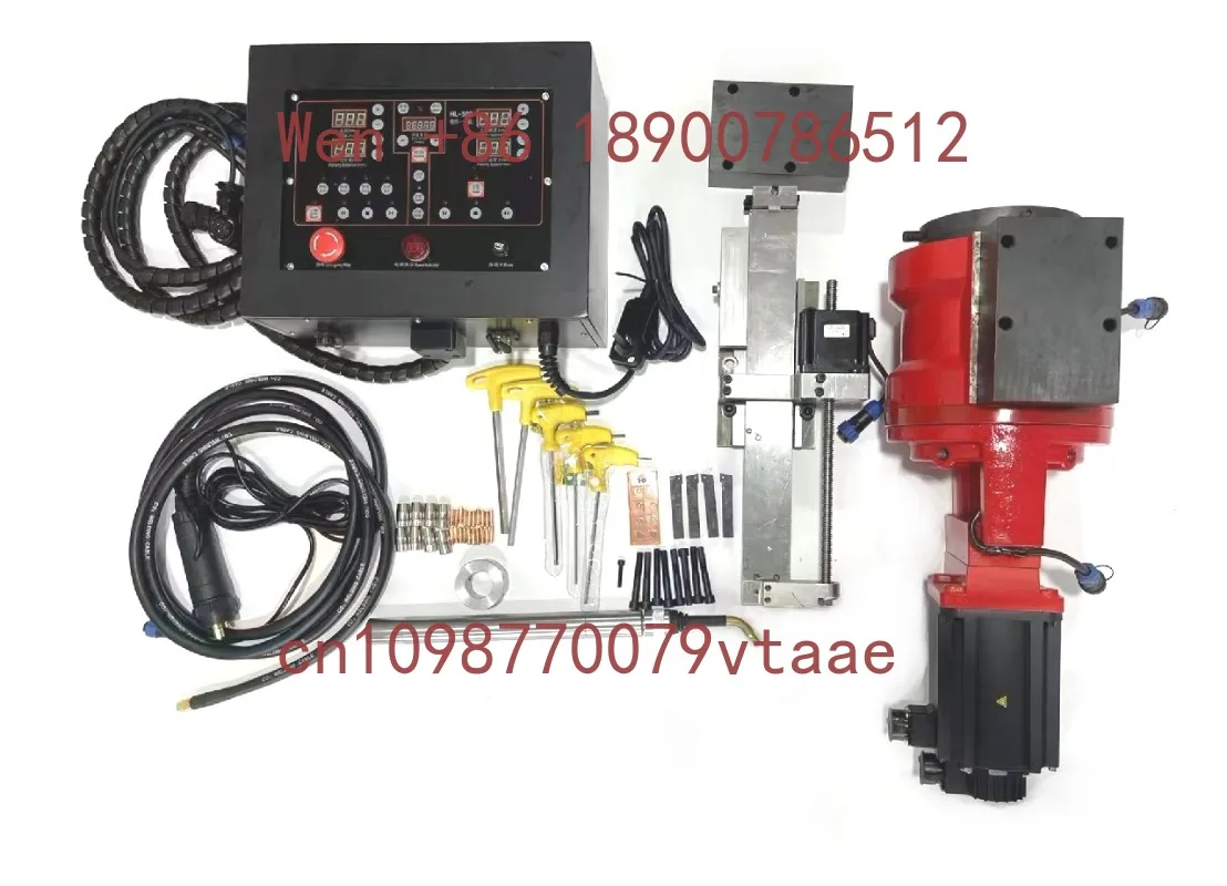 Portable external circular boring and welding machine lathe external machining