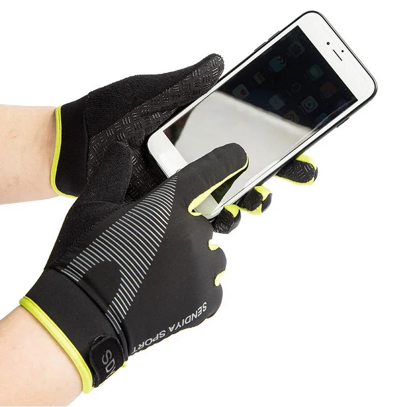 Ice Silk Light Gloves Summer Thin Men Sports Cycling Running Fitness Driving Outdoors Fishing Women Non-Slip Touchscreen Gloves