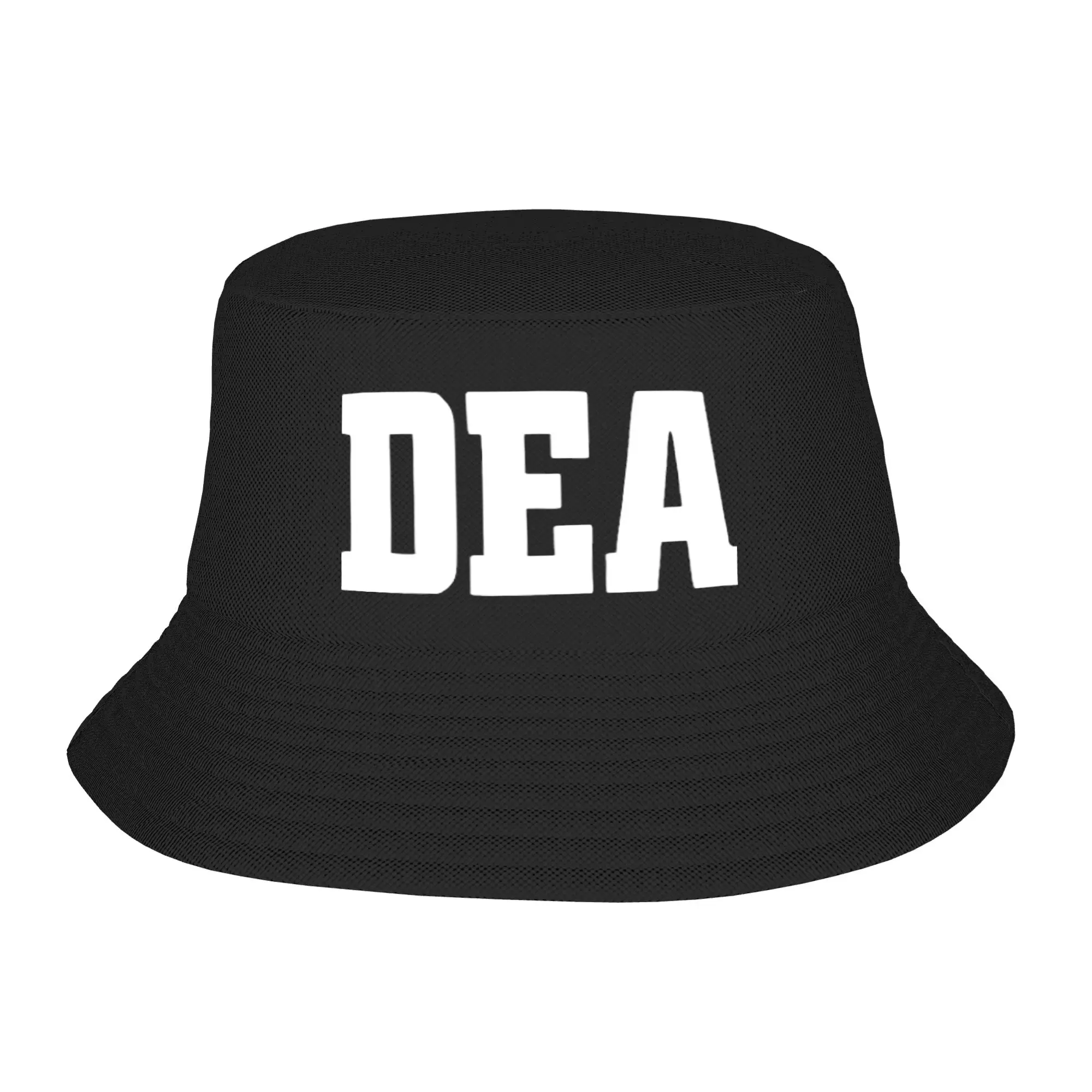 DEA US Federal Interdiction Agency Police Logo Bucket Hat Teen Fishing Fisherman Hats Vacation Getaway Headwear Panama Hat