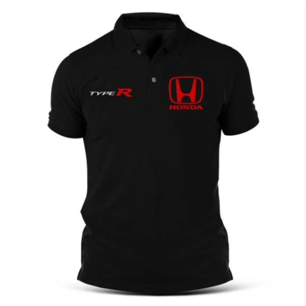 

Honda 2026 New Hot Summer Honda Men's and Women's POLO Shirts Luxury Tee Lapel T-Shirt Racing Motorcycle Spring and Autumn Top