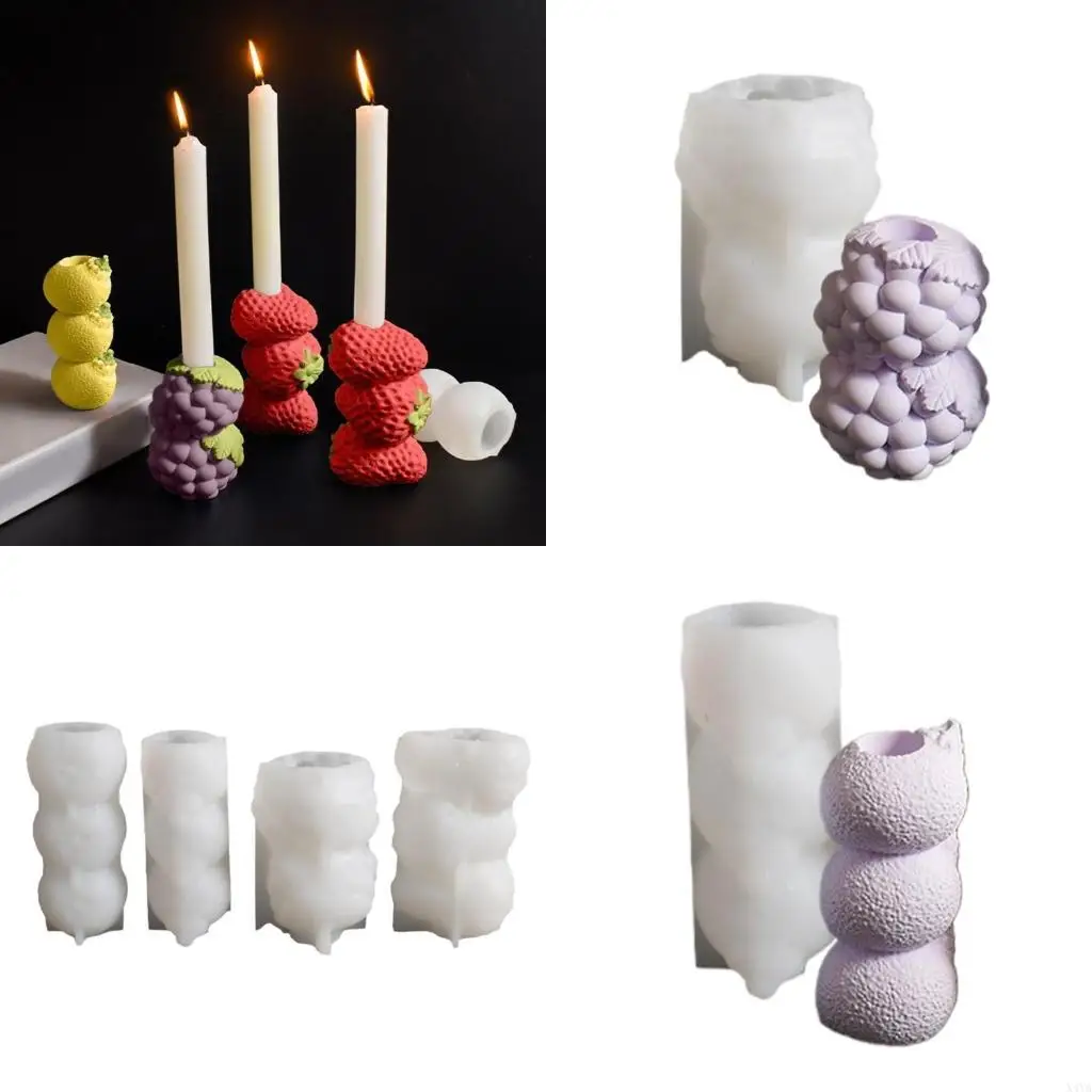 

X4ya простое в использовании силиконовой формы для сложенных подсвечников Идеально для добавления индивидуального прикосновения