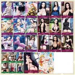 Anime One Piece Naruto FAI DA TE ACG Ragazzi Giochi Giocattoli Carte Da Collezione Regali Di Compleanno Gioco Da Tavolo Nami Nico Robin Tsunade Hinata