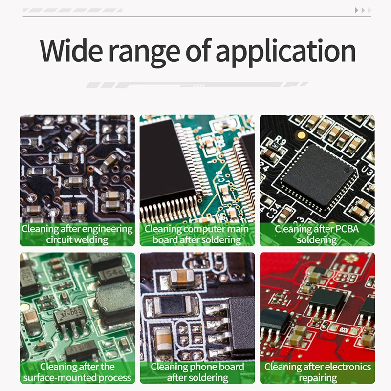 Cleaner Liquid Lead-free Soldering Flux For Phone Computer PCB BGA Motherboard Cleaning Special Cleaning Agent Water 250ml/500ml