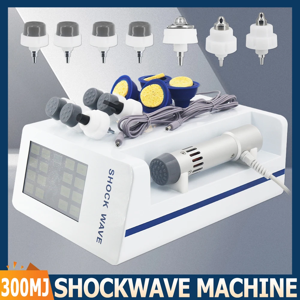 

Shockwave Massager EMS For Erectile Dysfunction ED Treatment Muscle Pain Relief New Tech Handle Shock Wave Therap Machine 300MJ