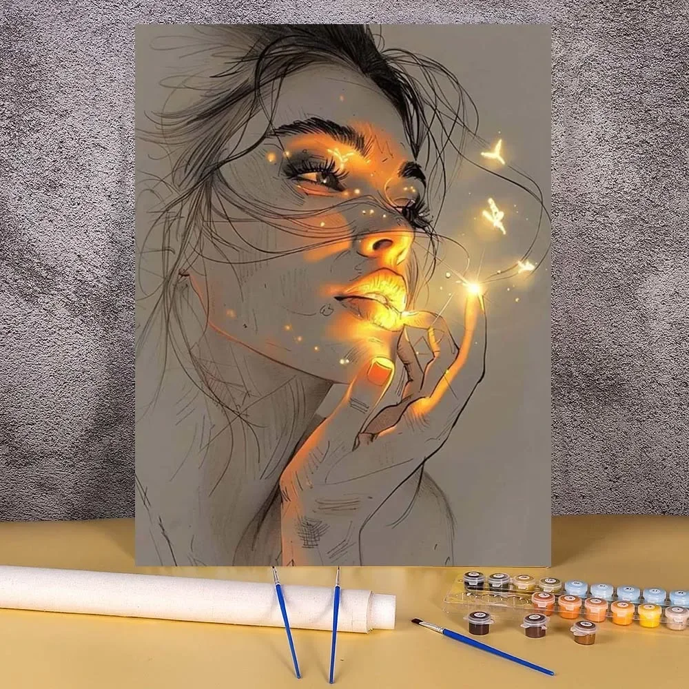 Decorative Oil Pain… - image