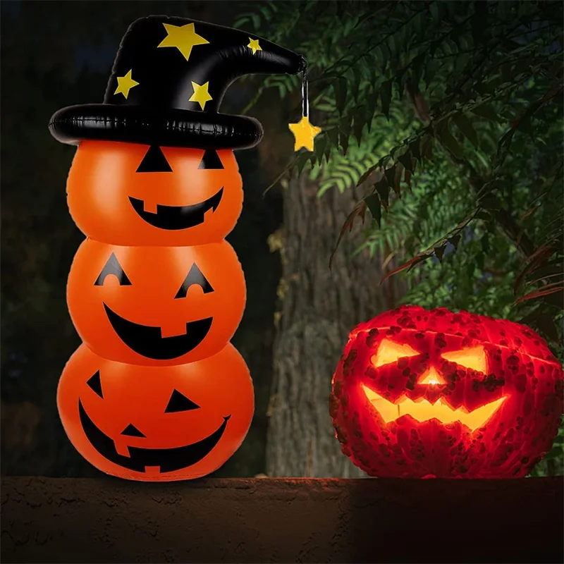 Pumpkin Doll Toy Large 140cm Party Decoration Props Scene Layout Props Cute Kids Toy Childrens Sandbag Horror Props Saves Space