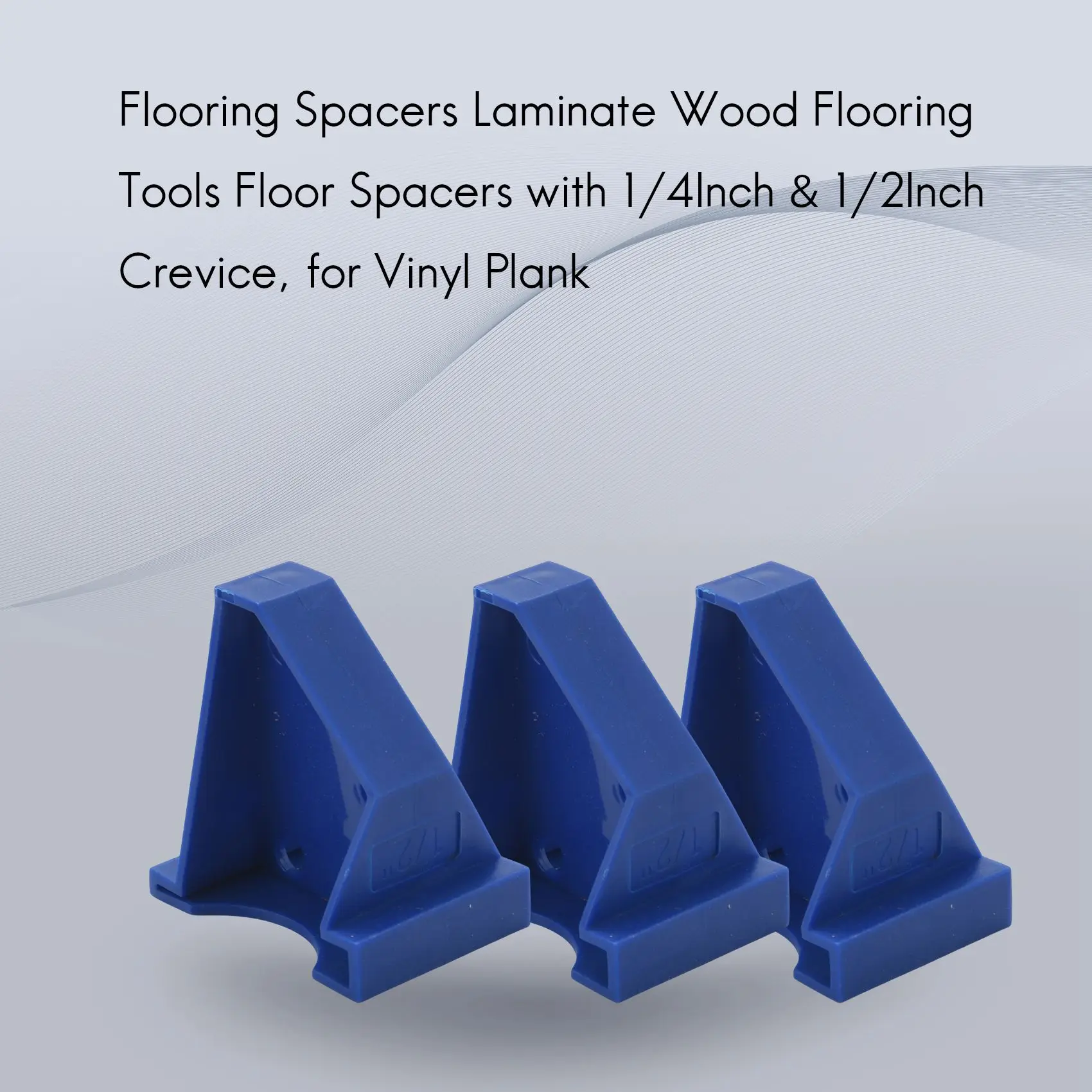 -[33A Tvdae] 20 Pack Flooring Spacers Laminate Wood Flooring Tools Floor Spacers With 1/4Inch & 1/2Inch Crevice, For Vinyl Plank